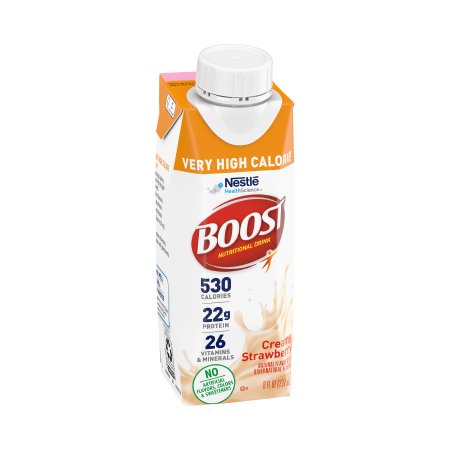 Picture of Oral Supplement Boost® Very High Calorie Strawberry Flavor Ready to Use 8 oz. Carton00043900661452