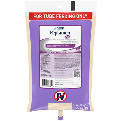 Picture of Tube Feeding Formula Peptamen AF® 33.8 oz. Bag Ready to Hang Unflavored Adult00798716763905
