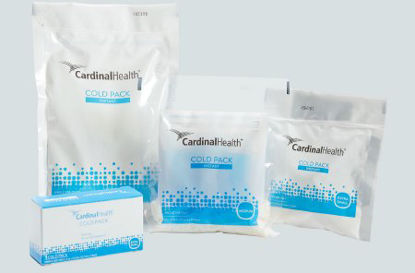 Picture of Instant Cold Pack Cardinal Health™ Non-Sweat General Purpose Small 4-1/2 X 9 Inch Plastic / Ammonium Nitrate / Water Disposable11440-512B