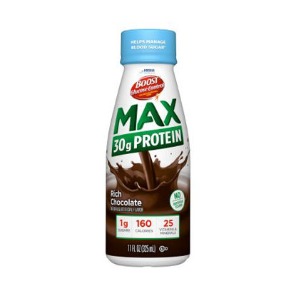 Picture of Oral Supplement Boost Glucose Control® Max Rich Chocolate Flavor Ready to Use 11 oz. Bottle00041679794500