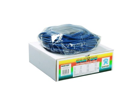 Picture of Exercise Resistance Tubing CanDo® Low Powder Blue 100 Foot Length Heavy Resistance10-5524