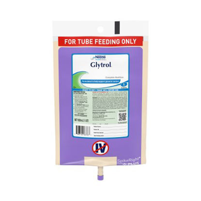 Picture of Tube Feeding Formula Glytrol® 33.8 oz. Bag Ready to Hang Unflavored Adult10798716223901