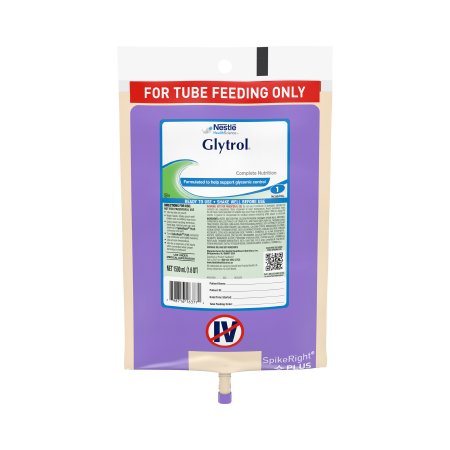 Picture of Tube Feeding Formula Glytrol® 50.7 oz. Bag Ready to Hang Unflavored Adult9871632391