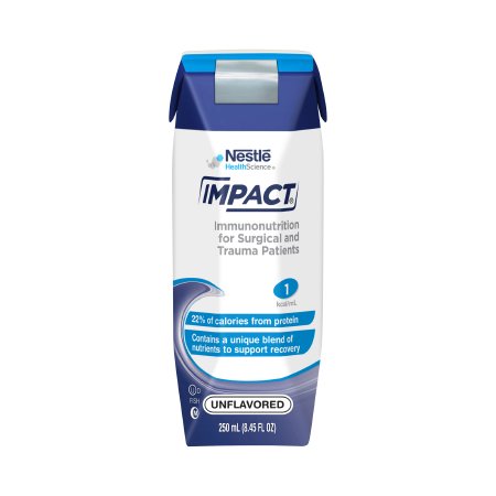 Picture of Tube Feeding Formula Impact® 8.45 oz. Carton Ready to Use Unflavored Adult10043900358106