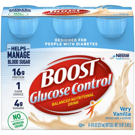 Picture of Oral Supplement Boost Glucose Control® Very Vanilla Flavor Ready to Use 8 oz. Bottle12109989