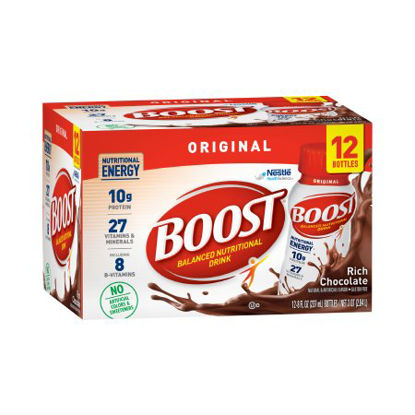Picture of Oral Supplement Boost® Original Rich Chocolate Flavor Ready to Use 8 oz. Bottle12324317