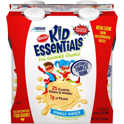 Picture of Pediatric Oral Supplement Boost® Kid Essentials™ Vanilla Flavor 8.25 oz. Carton Ready to Use12251151