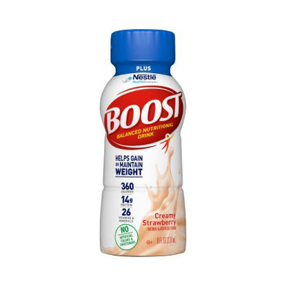 Picture of Oral Supplement Boost® Plus Creamy Strawberry Flavor Ready to Use 8 oz. Bottle12187380