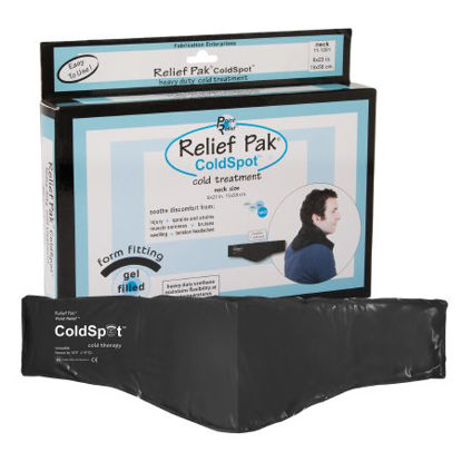 Picture of Cold Pack Relief Pak® ColdSpot™ Contoured Neck 6 X 23 Inch Urethane / Clay Reusable11-1251