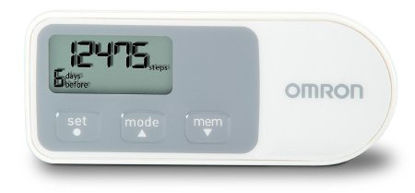 Picture of Tracking Pedometer 2-Mode, Tri Axis Walking 7 Day MemoryHJ-320