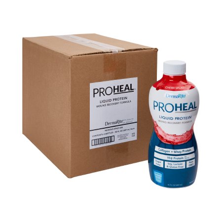 Picture of Oral Protein Supplement ProHeal™ Cherry Splash Flavor Ready to Use 30 oz. BottlePRO1000