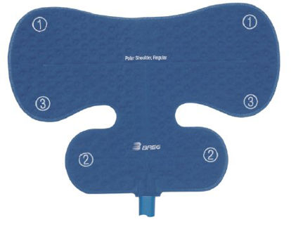 Picture of Cold Therapy Pad WrapOn™ Shoulder X-Large 13 X 21-1/2 Inch Plastic / Felt / Foam / Elastic Reusable04905