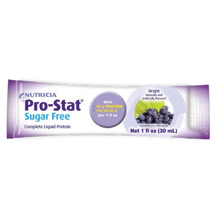 Picture of Protein Supplement Pro-Stat® Sugar-Free Grape Flavor 1 oz. Individual Packet Ready to Use78403