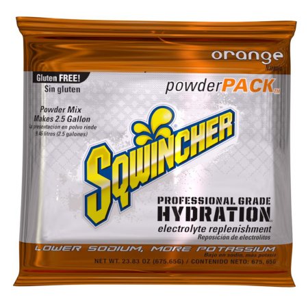 Picture of Electrolyte Replenishment Drink Mix Sqwincher® Powder Pack® Orange Flavor 9.53 oz.X381-MC600