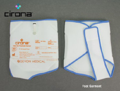 Picture of DVT Compression Therapy Garment Adjustable Cirona™ Sleeves Left or Right Foot StandardF-10
