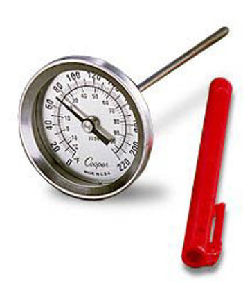 Picture of Dial Thermometer Temperature Range: 0-220 Degree Fahrenheit and 0-100 Degree Celsius4228