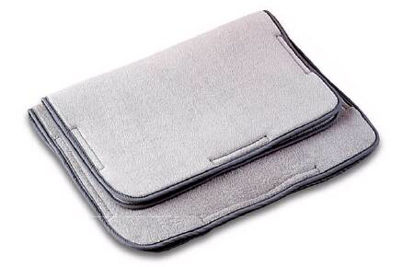 Picture of Cover Hydrocollator® Terry, Foam-Filled, Hook and Loop Closure, White, Standard Size, 17 X 27 Inch1108