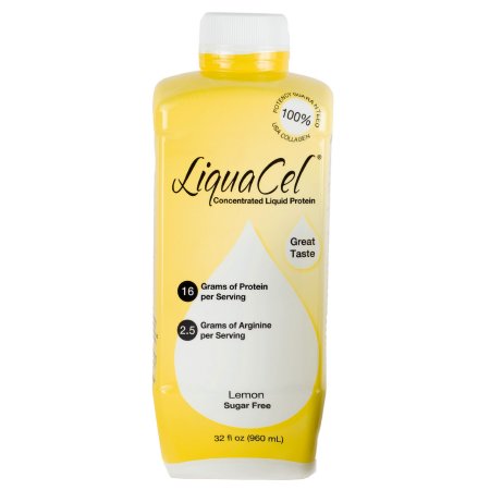 Picture of Oral Protein Supplement LiquaCel™ Lemonade Flavor Ready to Use 32 oz. BottleGH115