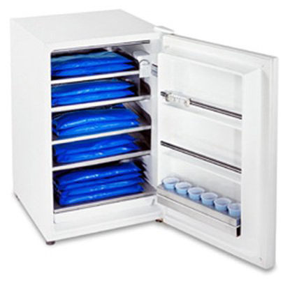 Picture of Therapy Pack Freezer ColPaC® Floor Mount Mobile Stand 21 X 26 X 34 Inch90910