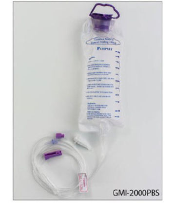Picture of Enteral Feeding Pump Bag Set with ENFit™ Connector Generica 1000mL ENFit ConnectorGMI2000PBS