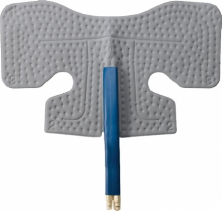 Picture of Cold Therapy Pad with Strap and Extended Hose DonJoy® Wrap-On Shoulder One Size Fits Most 12-1/4 X 12-3/4 X 19 Inch Plastic / Nylon / Foam Reusable11-1397-9-00000