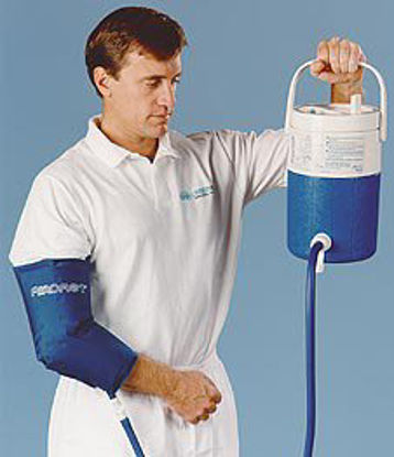 Picture of Cold Therapy Wrap Aircast® Cryo/Cuff® Elbow One Size Fits Most Nylon / Vinyl Reusable15A01