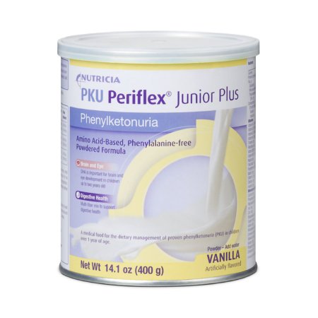 Picture of PKU Oral Supplement PKU Periflex® Junior Plus Vanilla Flavor 400 Gram Can Powder89478