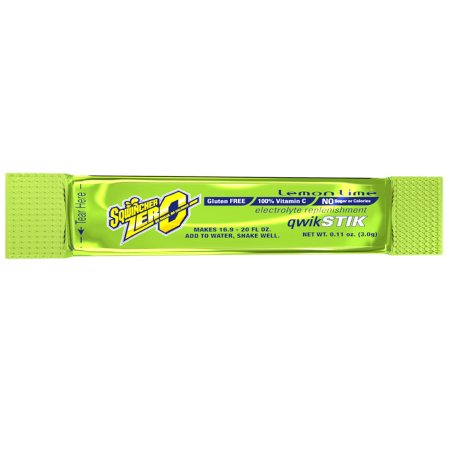 Picture of Electrolyte Replenishment Drink Sqwincher® Quik Stik® Zero Lemon-Lime Flavor .11 oz.X431-M2600