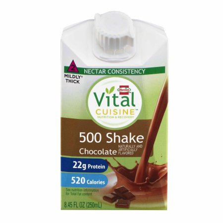 Picture of Oral Supplement Vital Cuisine® 500 Shake Chocolate Flavor Ready to Use 8.45 oz. Carton72502