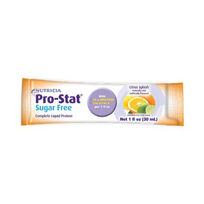 Picture of Protein Supplement Pro-Stat® Sugar-Free Citrus Splash Flavor 1 oz. Individual Packet Ready to Use78397