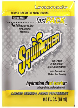 Picture of Electrolyte Replenishment Drink Mix Sqwincher® Fast Pack® Lemonade Flavor 6 oz.X451-MN600