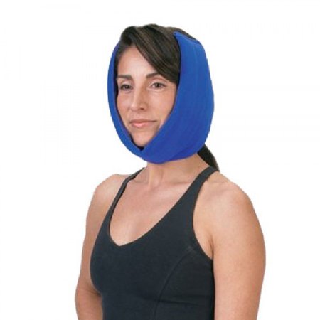 Picture of Cold Therapy Wrap Dura*Kold® Jaw / Neck One Size Fits Most Nylon / Polyethelene / Glycol Gel/ Water Reusable11-0884-9-02000