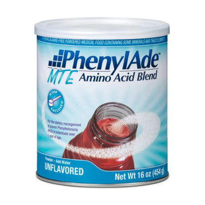 Picture of PKU Oral Supplement PhenylAde® MTE Amino Acid Blend Unflavored 1 lb. Can Powder120448