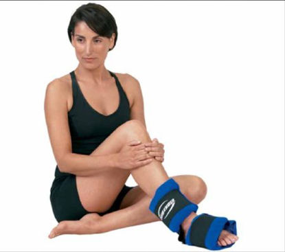Picture of Cold Pack with Wrap Dura*Soft™ Universal General Purpose One Size Fits Most Ultra-Wick Fabric / Nylon / Elastic / Plastic / Gel Reusable11-0918-0-00000