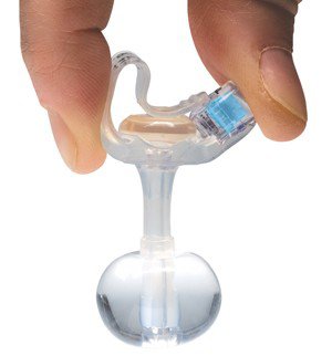 Picture of Balloon Button Gastrostomy Feeding Device MiniONE® 12 Fr. 3.5 cm Tube Silicone SterileM1-5-1235