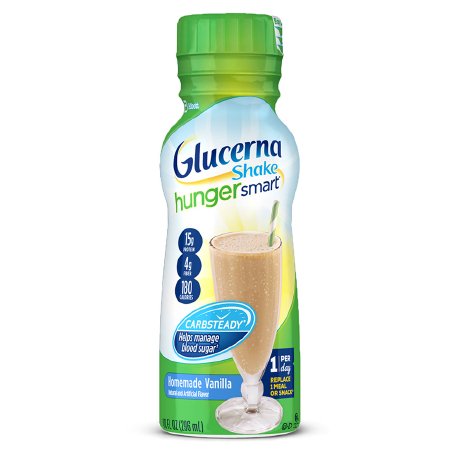 Picture of Oral Supplement Glucerna® Hunger Smart® Creamy Strawberry Flavor Ready to Use 10 oz. Bottle66534
