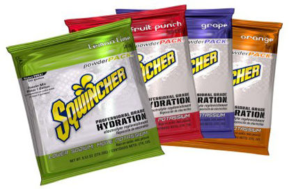 Picture of Electrolyte Replenishment Drink Mix Sqwincher® Powder Pack® Assorted Flavors 9.53 oz.X384-MC600