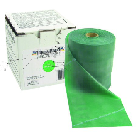 Picture of Exercise Resistance Band Thera-Band® Green 5 Inch X 50 Yard Medium Resistance10-1008