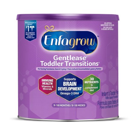 Picture of Pediatric Oral Supplement Enfagrow Gentlease® Toddler Transitions™ Unflavored 20 oz. Can Powder146110