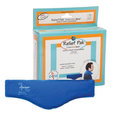 Picture of Hot / Cold Pack Relief Pak® Cold n’ Hot® Sensaflex® Compress Neck 7 X 22 Inch Fabric / Gel Reusable11-1294