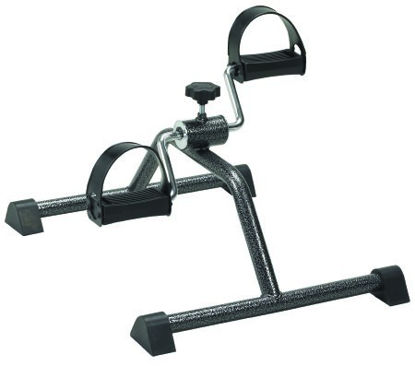 Picture of Pedal Exerciser CanDo® Portable Adjustable Resistance Levels 11 X 17 X 22 Inch Black / Gray10-0710