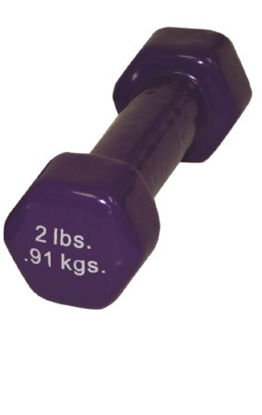 Picture of Dumbbell Hexagon Heads CanDo® 2 lbs.10-0551