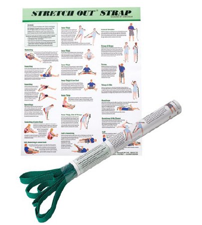 Picture of Stretch Assist Strap With Poster Stretch-Out® 6 Foot Length Green440PS