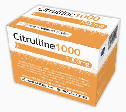 Picture of Amino Acid Oral Supplement Citrulline1000 Unflavored 4 Gram Individual Packet Powder55095