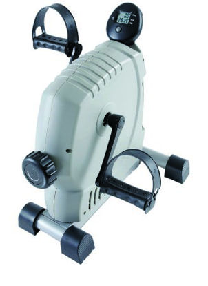 Picture of Pedal Exerciser CanDo® Magneciser™ Portable Adjustable Resistance Levels 10 X 16 X 18 Inch Black / Gray01-8030