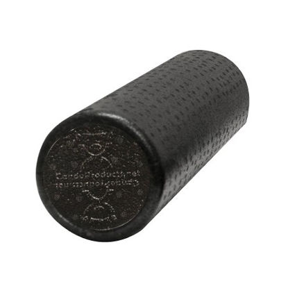 Picture of CanDo® Half-Round Therapy Foam Roller Slim Black EPP Foam 6 X 36 Inch30-2282