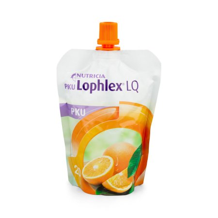 Picture of PKU Oral Supplement Lophlex® LQ Juicy Orange Flavor 4.2 oz. Pouch Ready to Use86051