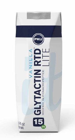 Picture of PKU Oral Supplement Glytactin RTD Lite Vanilla Flavor 8.5 oz. Carton Ready to Use35184