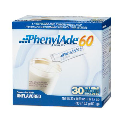 Picture of PKU Oral Supplement PhenylAde® 60 Unflavored 16.7 Gram Pouch Powder119876