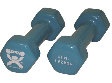Picture of Dumbbell Pair Hexagon Heads CanDo® 4 lbs.10-0553-2